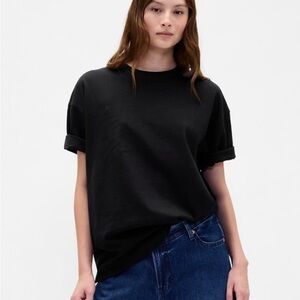 EUC GAP Organic Cotton VintageSoft Heavyweight T-shirt, Black